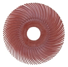 Scotch-Brite™ Radial Bristle RB-ZB, T-C, P220, punainen, 50mm, 80/pakk