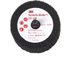 Scotch-Brite™ Roloc™ Lamellborste FF-ZR, SFIN, 63mm x 32mm, 10 st/krt