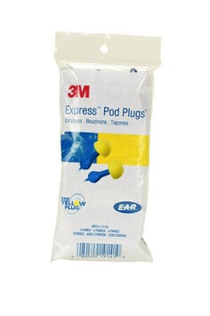 3M E-A-R Express Pod Plugs Corded VP311-1115