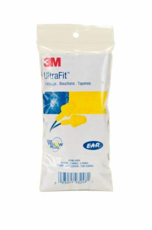 3M™ E-A-R UltraFit Earplugs VP340-4004, Corded, Vending Pack, 500 Pair/Caseimage