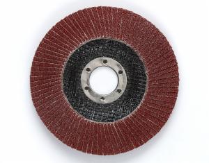 3M™ Cubitron II Flap Disc 967A, 40+, T27 Quick Change Metal, 4-1/2 in x 5/8″-11, 10 ea/Caseimage