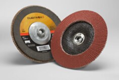 3M(TM) Cubitron(TM) II Flap Disc 967A, 55627, 60+, 7", Type 29