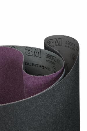 3M™ SiC Cloth Belt 490FZ, P100 YF-weight, 25 in x 75 in, Film-lok, Single-fleximage
