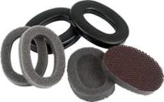 This communications headset earmuff hygiene kit fits a variety of 3M™ PELTOR™ Products, including ProTac, Tactical™ XP, FM-Radio, Alert™ and LiteCom™. Includes sealing rings and foam inserts