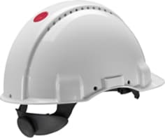 3M™ G3001N Schutzhelm weiß, ABS, mit Schweißband Packshot