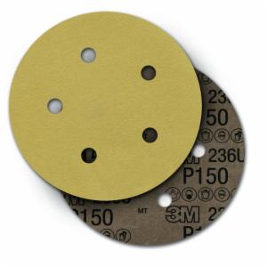 3M™ Hookit Paper Disc 236U, P80 C-weight, 5 in x NH, D/F 5HL, Die 500FH image 3M™ Hookit Paper Disc 236U, P80 C-weight, 5 in x NH, D/F 5HL, Die 500FHimage