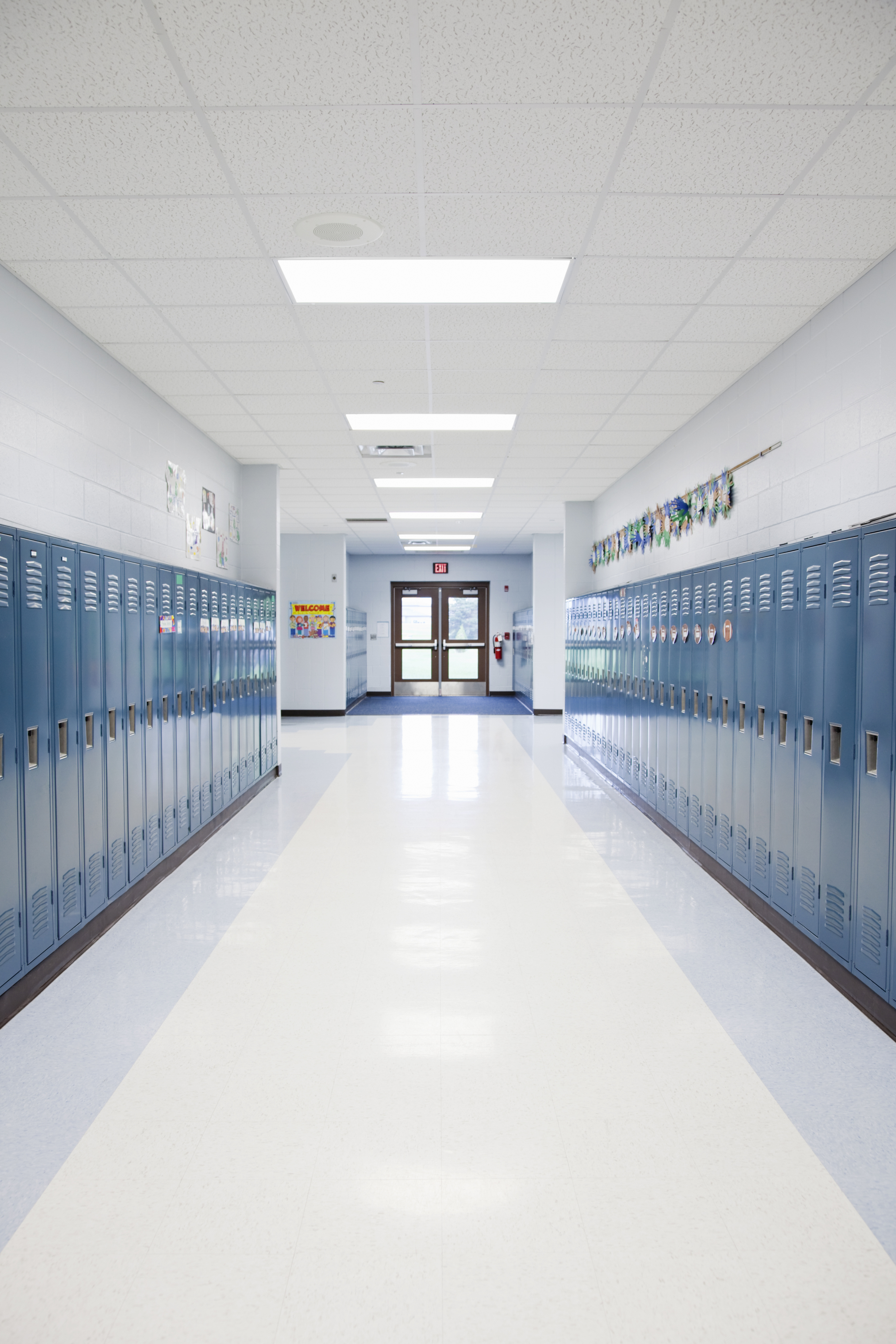 school hallway