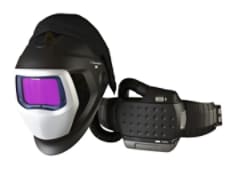 3M™ Adflo™ PAPR HES 35-1101-30SW with 3M™ Speedglas™ Welding Helmet 9100-Air-Frontside