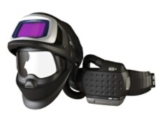 3M™ Adflo™ PAPR 36-1101-30SW with 3M™ Speedglas™ 9100 FX-Air Welding Helmet-Frontside