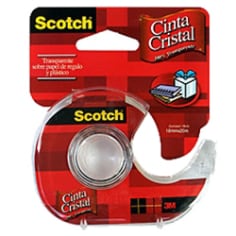 Cinta Transparente Scotch®, 19 mm x 33 m, 144/Caja