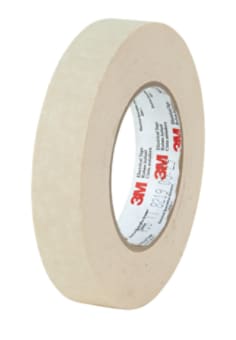 3M™ Paper Tape 200 Tan, 72 mm x 55 m 4.4 mil, 12 per case Bulk