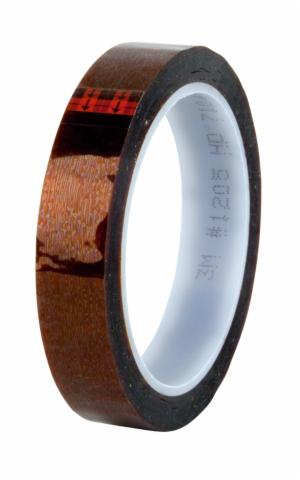 3M™ Polyimide Film Electrical Tape 1205, 19 mm x 33 m, 12 Rolls/Case image 3M™ Polyimide Film Electrical Tape 1205, 19 mm x 33 m, 12 Rolls/Caseimage