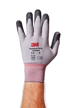 3M(TM) Comfort Grip Gloves General Use EN388, on hand