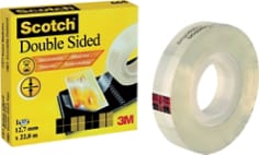 Scotch® Fita de Dupla Face, Caixa de 1 Rolo 12 mm x 22,8 m