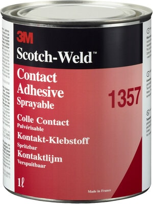 3M Scotch-Weld Neoprene Contact Adhesive EC-1357 1qt 3M Scotch-Weld Neoprene Contact Adhesive EC-1357 1qt