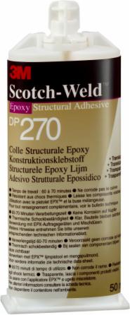 3M™ Scotch-Weld™ 2-Komponenten-Konstruktionsklebstoff auf Epoxidharzbasis für das EPX-System SW DP 270