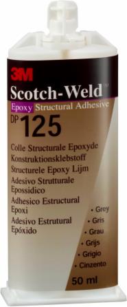 3M™ Scotch-Weld™ 2-Komponenten-Konstruktionsklebstoff auf Epoxidharzbasis für das EPX-System SW DP 125