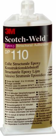 3M™ Scotch-Weld™ 2-Komponenten-Konstruktionsklebstoff auf Epoxidharzbasis für das EPX-System SW DP 110