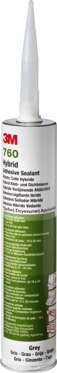 3M™ Kleb- und Dichtmasse auf Hybridbasis 760