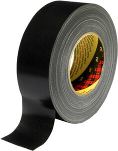 3M™ Extra Heavy Duty Duct Tape Y389, Black, Product Single Images