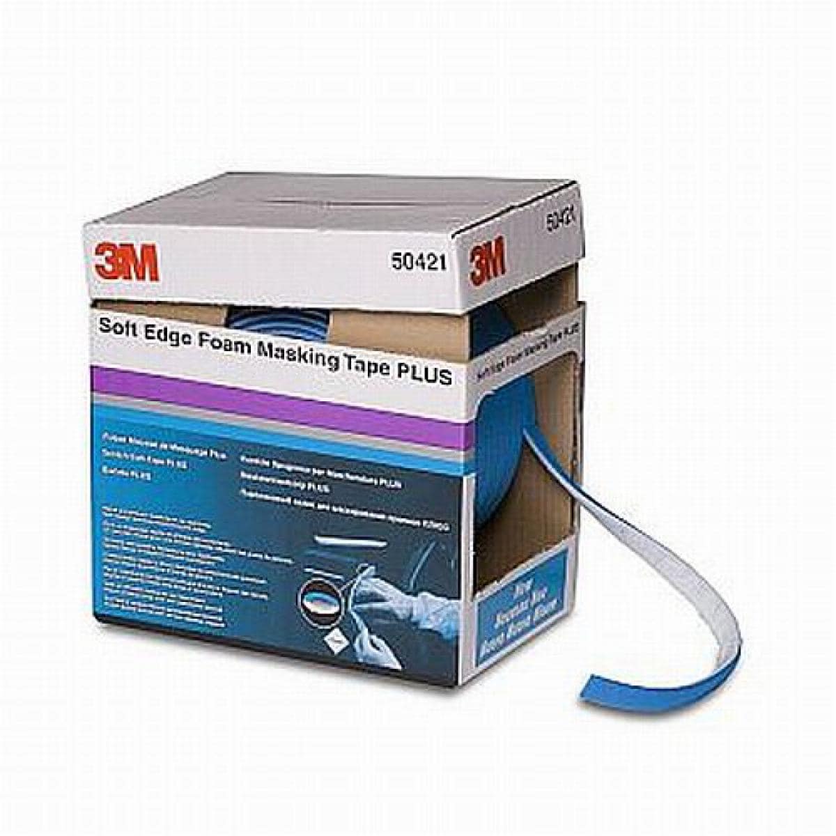 3m soft edge foam moulding tape plus 50521 21mm x 49m 1 roll per