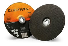 3M™ Cubitron™ II Cut and Grind Wheel, 28761, T27, black, 9 in x 1/8 in x 7/8 in (22.86 cm x 3.18 mm)