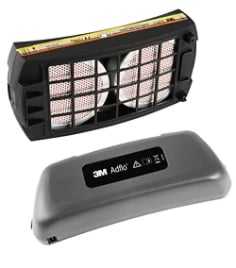 3M™ Adflo™  Gas Filter A1B1E1 Kit with heavy-duty, Li-ion battery