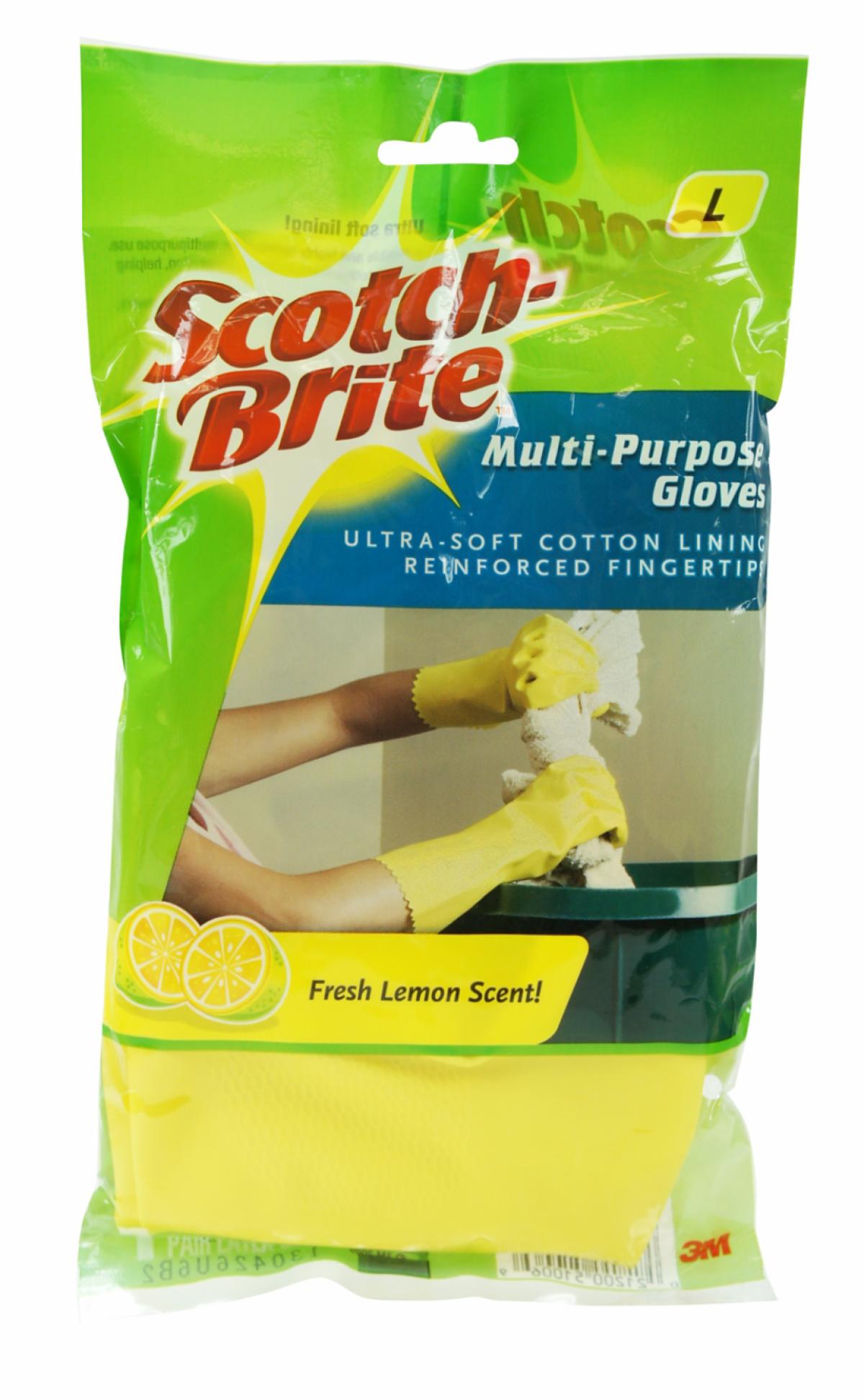 ScotchBrite Multi Purpose Gloves MPLarge491LNova 52LA , L Size 3M