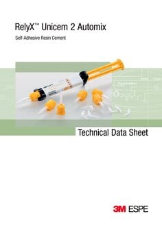 RelyX™ Unicem 2 Automix Technical Data Sheet