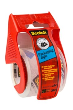 Scotch(R) Packaging Tape - Extra Resistant Transparent 50mmx20m