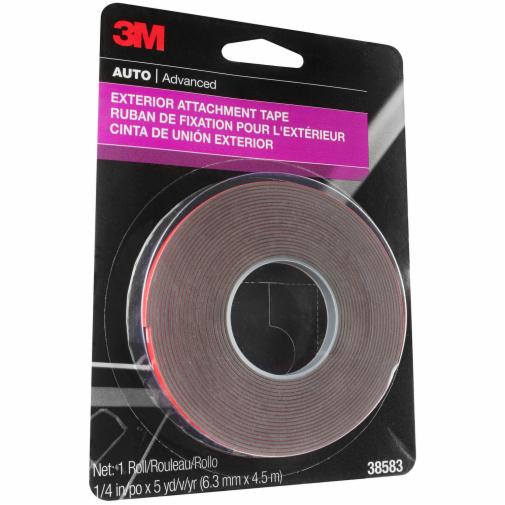 3M(TM) Exterior Attachment Tape, 38583, 1/4in x 15ft