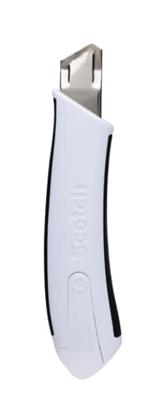 Scotch (R) Titanum Coated Cutter TI-KL Front view. Blade retracted.