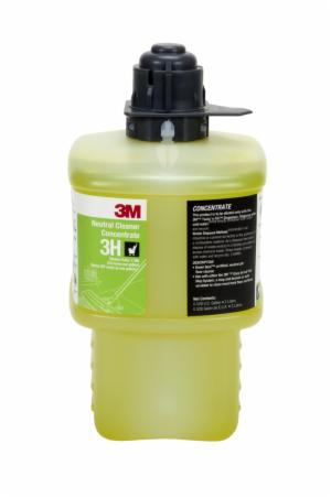 3M™ Neutral Cleaner Concentrate 3H, Gray Cap, 2 Liter, 6/Case image 3M™ Neutral Cleaner Concentrate 3H, Gray Cap, 2 Liter, 6/Caseimage