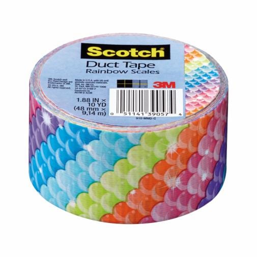 910-MMD-C 3M(TM) Scotch(R) Rainbow Scales Duct Tape