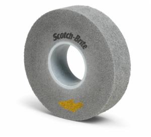 Scotch-Brite EXL Pro Deburring Convolute Wheel, EP-WL, 9S Fine, 8 in x 2 in x 3 in, 2 ea/Case image Scotch-Brite EXL Pro Deburring Convolute Wheel, EP-WL, 9S Fine, 8 in x 2 in x 3 in, 2 ea/Caseimage