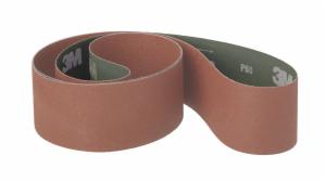 3M™ Cloth Belt 571F, 74 in x 125-3/4 in, 120 YF-weight, Full-Flex, Film-Lok, 2 ea/Caseimage