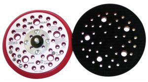3M Xtract Low Profile Back-up Pad, 20353, 5 in x 3/8 in x 5/16 in-24 External, 44 Holes, Red Foam, 10 ea/Case image 3M Xtract Low Profile Back-up Pad, 20353, 5 in x 3/8 in x 5/16 in-24 External, 44 Holes, Red Foam, 10 ea/Caseimage