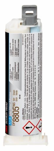 3M™ Scotch-Weld™ 2-Komponenten-Konstruktionsklebstoff auf Acrylatbasis für das EPX-System SW DP 8805 NS | | | |
