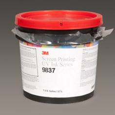 3M(TM) Screen Printing UV Ink Series 9800-9837 Red Shade Yellow