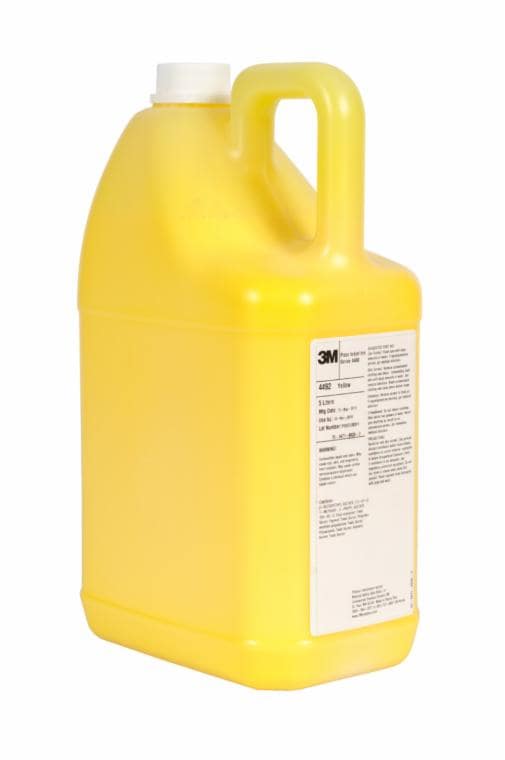 3M(TM) Piezo Inkjet Ink 4492 Yellow, Two 5 Liter Bottles