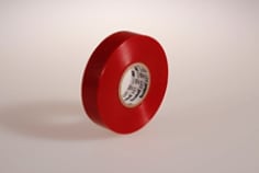 スコッチ® 電気絶縁用ビニールテープ 117(赤色, 19mm x 20m)
