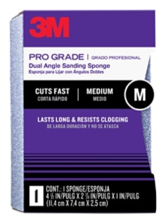 3M(TM) Pro Grade Large Dual Angle sponge 24300M (medium)