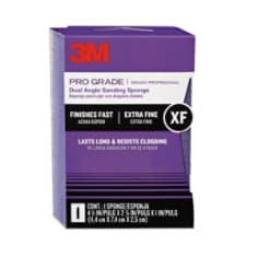 3M(TM) Pro Grade 24302XF Dual Angle Sanding Sponge, Ext Fine