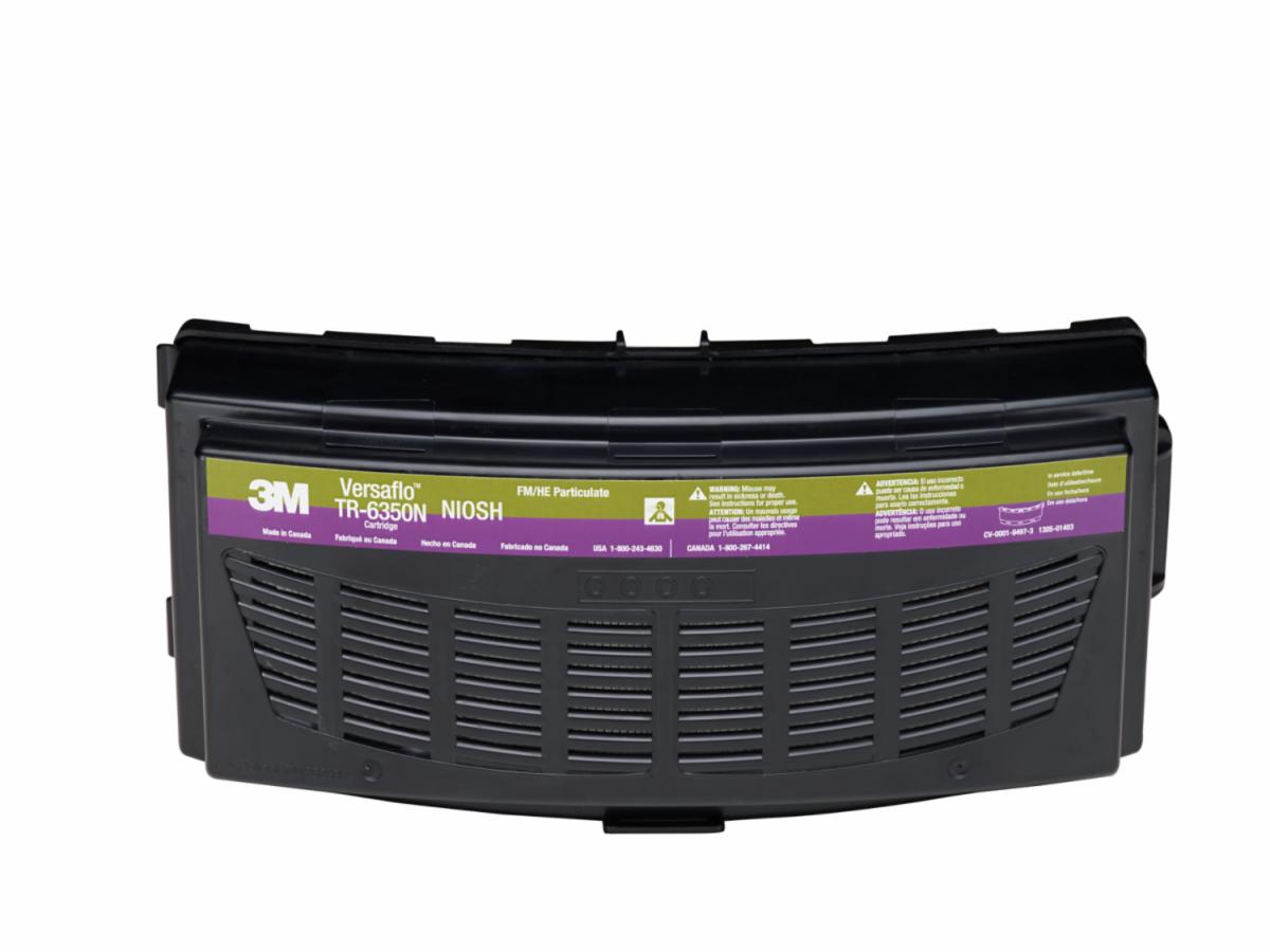 3M ™ Versaflo ™ Cartucho de formaldehído / HEPA TR6350N, para TR600/