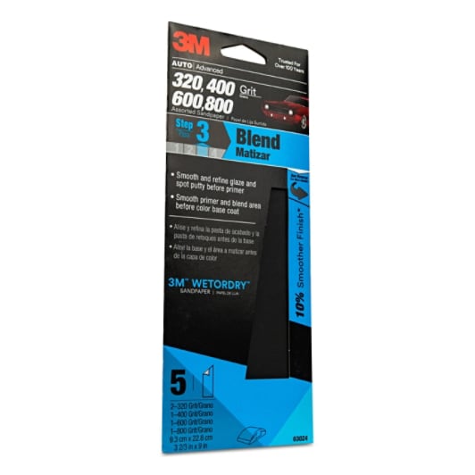 3m Sandpaper Grit Chart