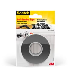 Cinta autosellante para reparaciones Scotch® negra de 25 mm x 3 m, 1 rollo