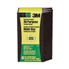 3M(TM) Sanding Sponge, CP041-3PK, Single Angle, Medium Grit