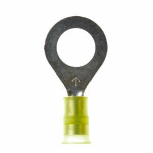 3M™ Nylon Insulated with Insulation Grip Ring Tongue Terminal 13-716-NB, standard-style ring tongue fits around the stud image 3M™ Nylon Insulated with Insulation Grip Ring Tongue Terminal 13-716-NB, standard-style ring tongue fits around the studimage
