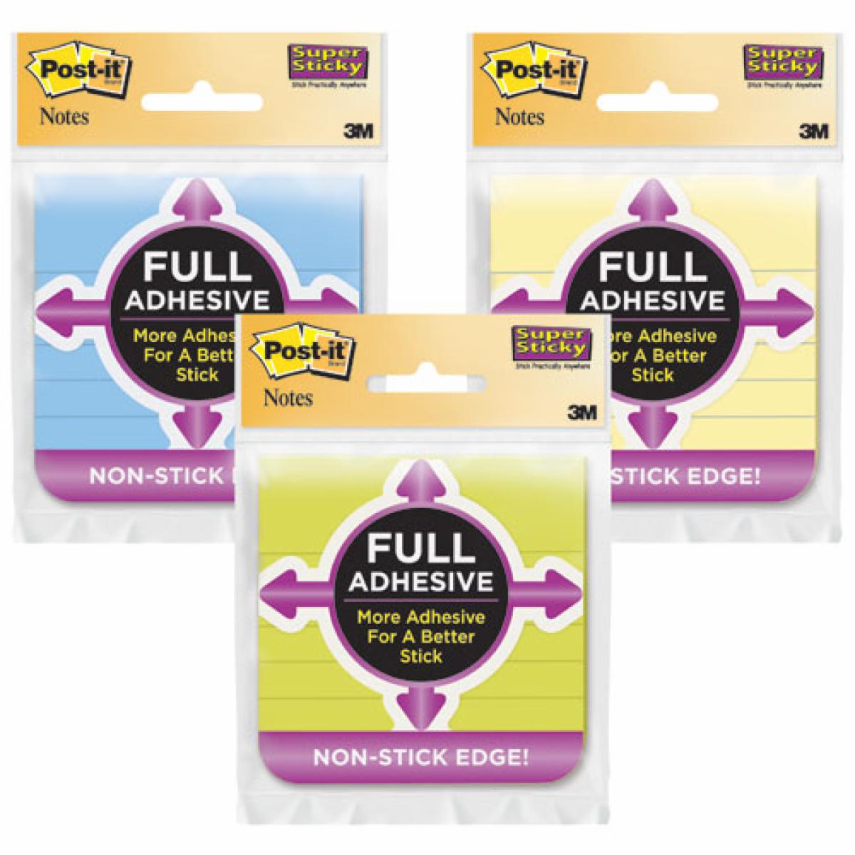Postit® Super Sticky Full Stick Notes, 76 x 76 mm, Rio de Janeiro