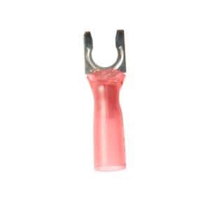 3M™ Scotchlok Locking Fork Heatshrink, 25/bottle, MH18-10FLX, spring-like tongue firmly fits around the stud, 125/Case image 3M™ Scotchlok Locking Fork Heatshrink, 25/bottle, MH18-10FLX, spring-like tongue firmly fits around the stud, 125/Caseimage